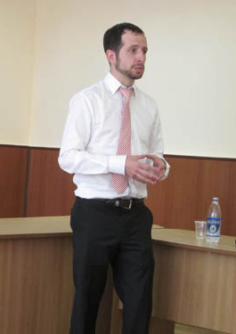 Lecturing at Donetsk University of Economics & Law